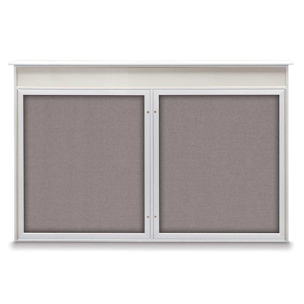 Open Faced Traditional Corkboard, 96x48"